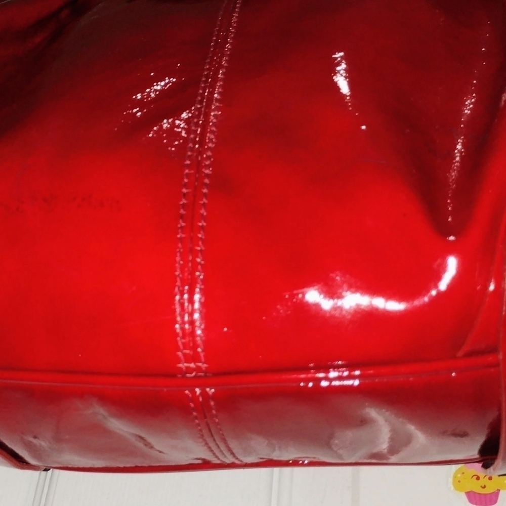 Dooney & Bourke - RARE!!! VINTAGE! RED Hayden Panettiere It Girl Bag! - Picture 12 of 16